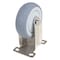 Vestil Thermoplastic Rubber Rigid Caster 4 In. Diameter x 1 In. Width 450 Lb. Capacity Gray CST-E-SS-4X1TPR-R - alternate 6